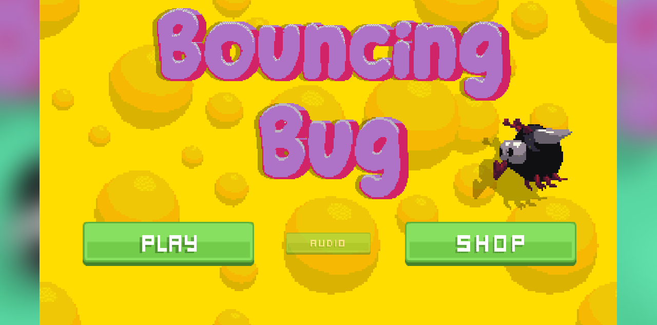 Hands-on capture of Bouncing Bug (Main menu or character select)