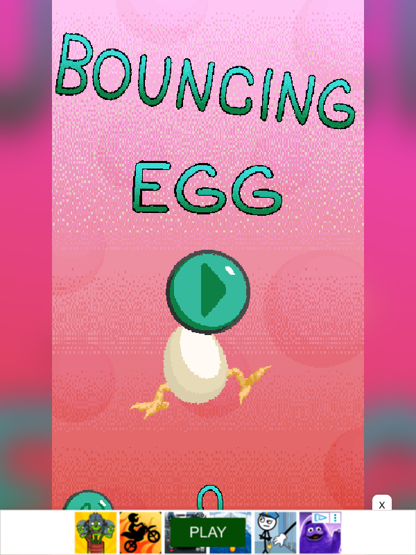 Hands-on capture of Bouncing Egg (Main menu or character select)