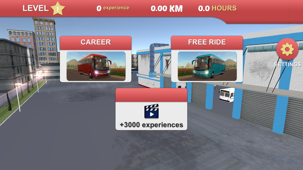 Hands-on capture of Bus Driver Simulator 3D (Main menu or character select)