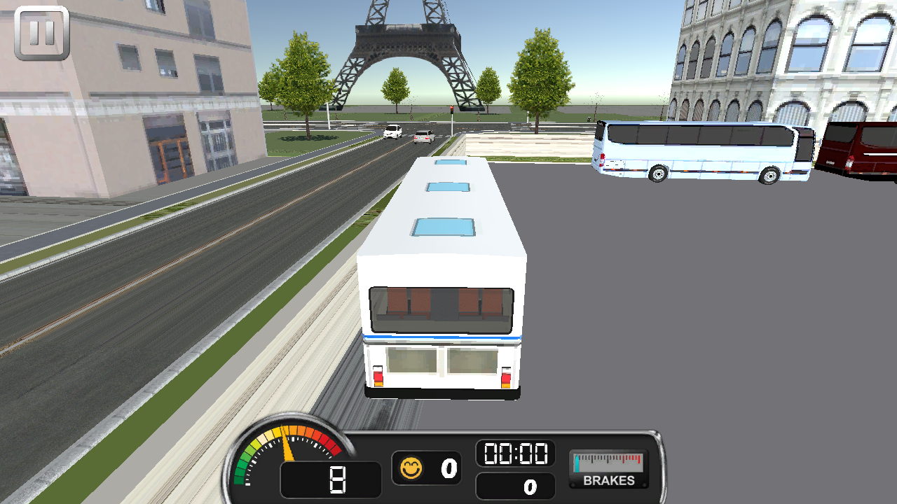 Hands-on capture of Bus Driver Simulator 3D (In-game moment captured during our playtest)