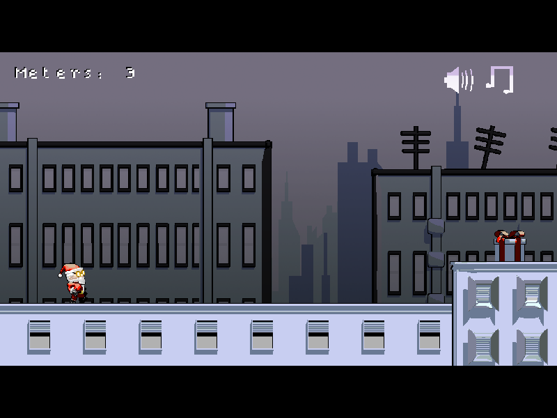 Hands-on capture of Santabalt (In-game moment captured during our playtest)