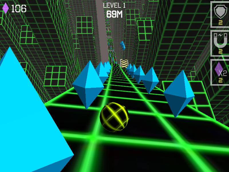 Hands-on capture of Slope Racing 3D (In-game moment captured during our playtest)