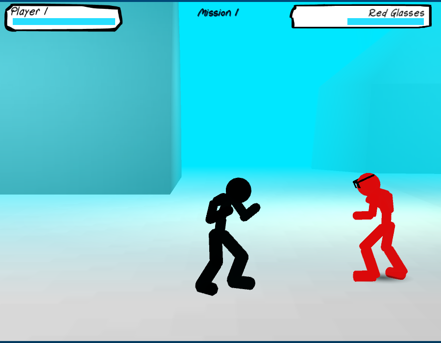 Hands-on capture of Stickman Street Fighting 3D (In-game moment captured during our playtest)