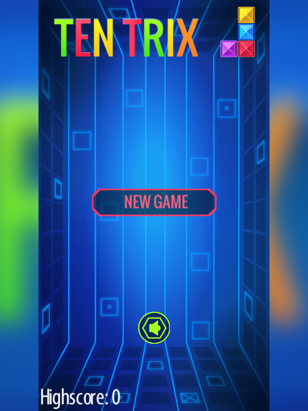 Hands-on capture of TenTrix (Main menu or character select)